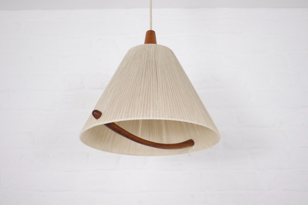Scandinavian-style mobile suspension lamp.