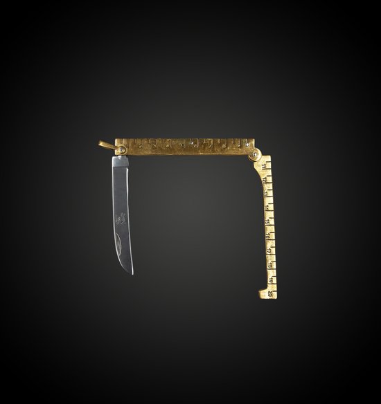 Large "Pied de Roy" handle knife - France - 20th century