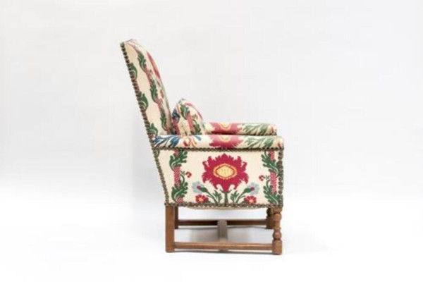 Set di quattro poltrone in stile Luigi XIV