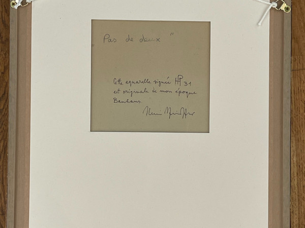 Henri PFEIFFER (1907-1994),  « Pas de deux », 1931