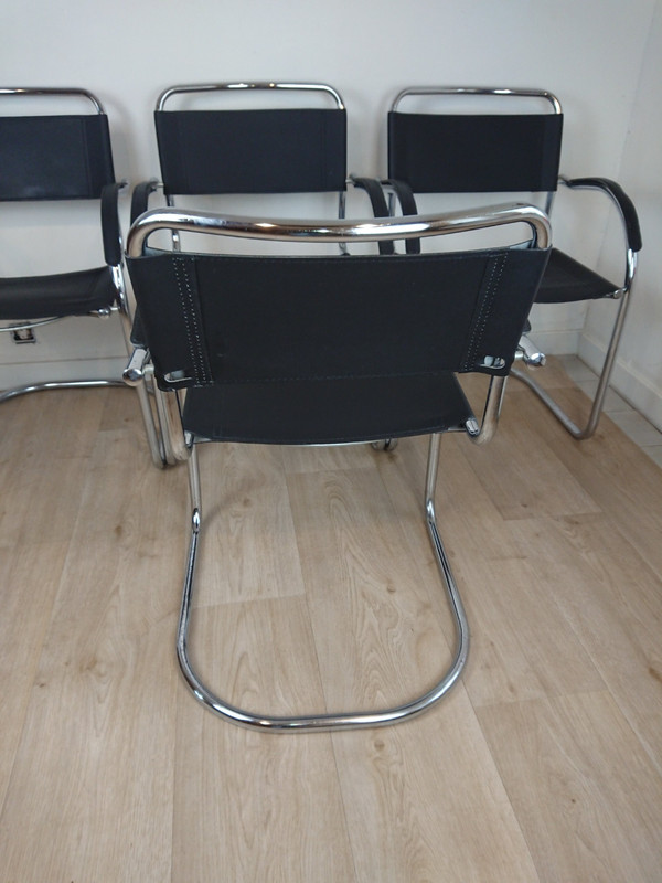 Stühle Sessel Cantilever Stahlrohr