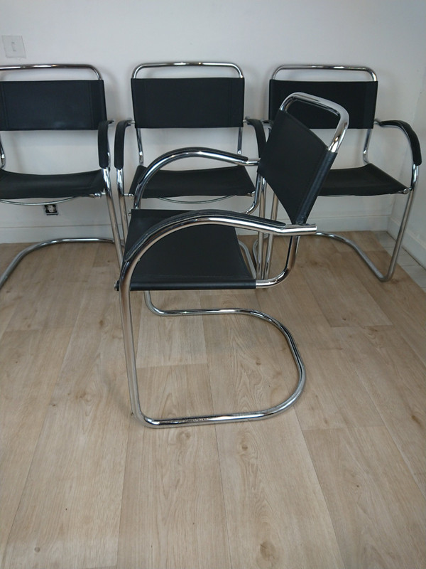 Stühle Sessel Cantilever Stahlrohr