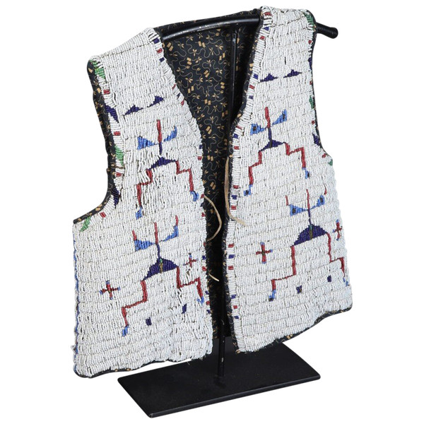 Native American Sioux beaded vest - North America