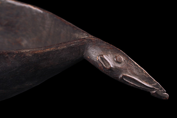 Wooden dish, Papua New Guinea, oceanic art, tribal art, primitive art