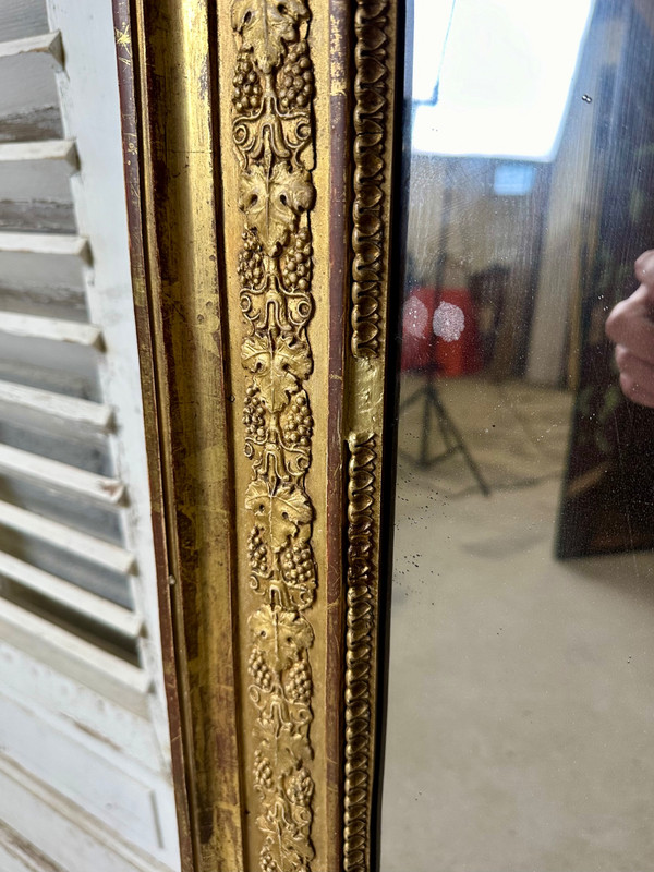 Specchiera in stile Luigi XVI del XIX secolo