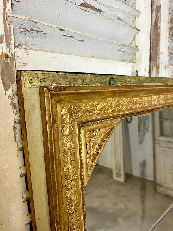 Specchiera in stile Luigi XVI del XIX secolo