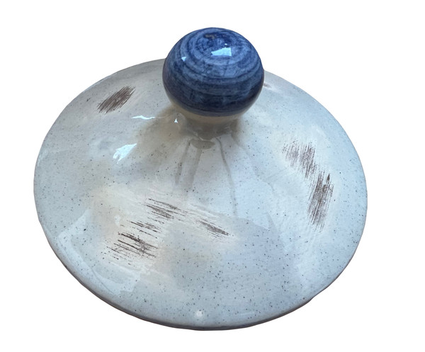 Old Nevers 18th century earthenware table fountain