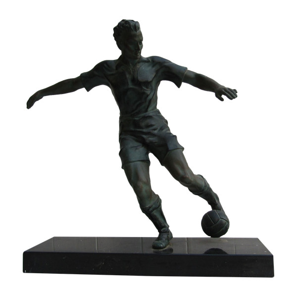 Footballer Sculpture