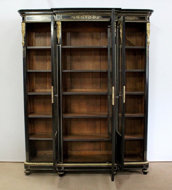  Importante Bibliothèque, époque Napoléon III – Milieu XIXe 