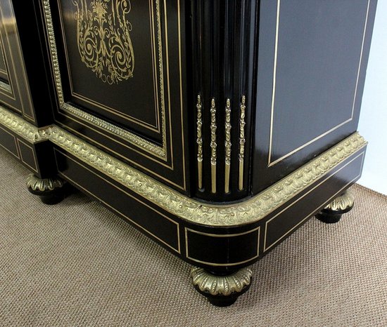  Importante Bibliothèque, époque Napoléon III – Milieu XIXe 