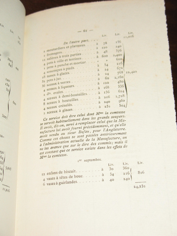 Les porcelaines de Sèvres de Mme du Barry Les mémoires de la manufacture par C. Davillier