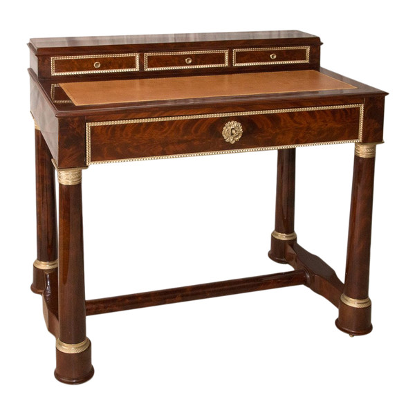 Empire Period Mahogany Tiered Desk