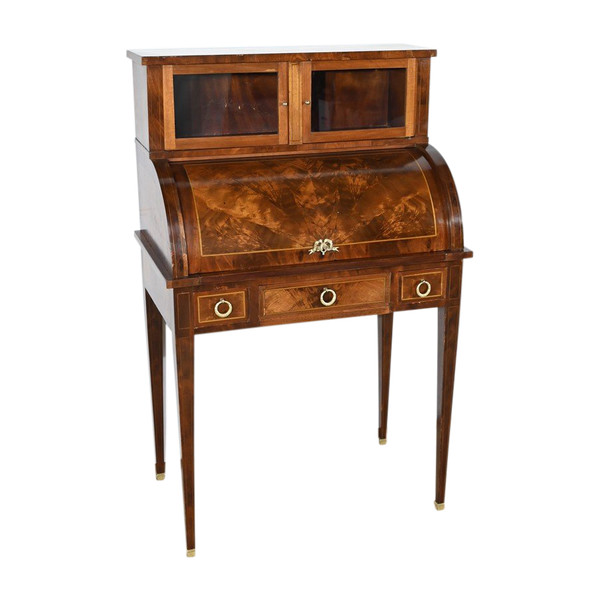 Petit Bureau Bonheur du Jour en Acajou, style Louis XVI/Directoire – Début XXe