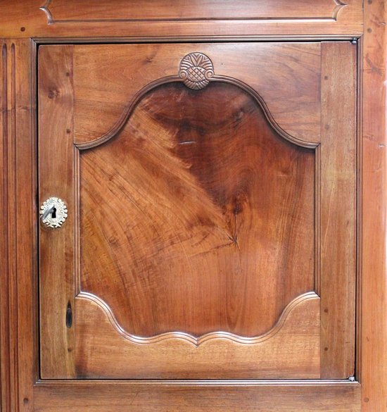  Raro Buffet Regionale a Quattro Porte, Stile Luigi XV - Inizio XIX Secolo