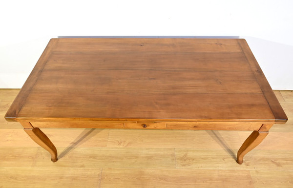 Table Régionale en Merisier, style Louis XV – Milieu XIXe
