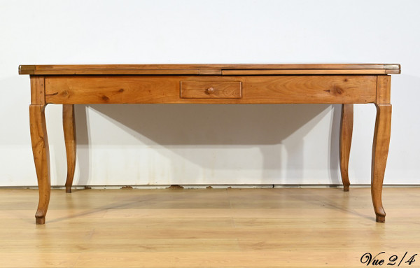 Table Régionale en Merisier, style Louis XV – Milieu XIXe