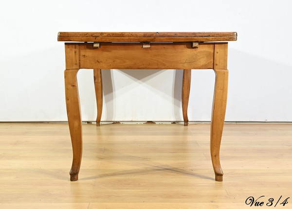 Table Régionale en Merisier, style Louis XV – Milieu XIXe