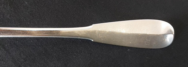 Cuillère à ragoût argent massif XVIIIème 