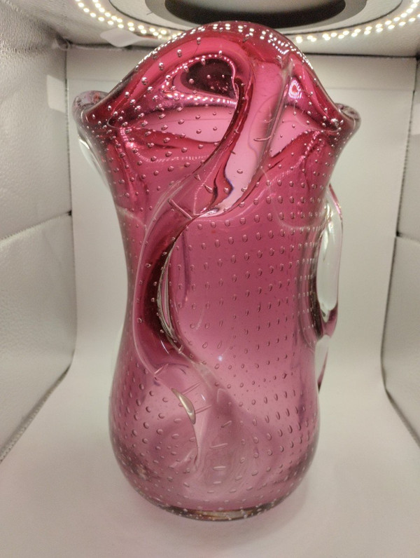 Vase - Murano - Bullicante - Archimedes Seguso - ca. 1970