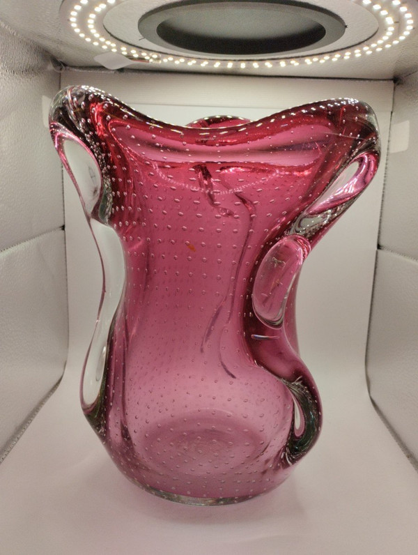 Vase - Murano - Bullicante - Archimedes Seguso - ca. 1970