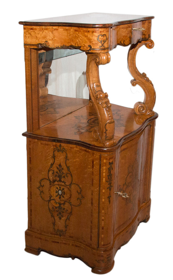 Paire De Meubles d'Appui Siciliens milieu XIXe