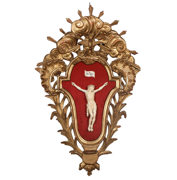 Cristo provenzale in avorio epoca Luigi XV