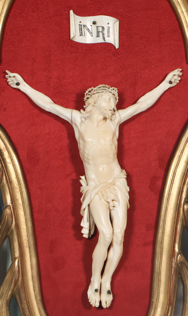 Cristo provenzale in avorio epoca Luigi XV