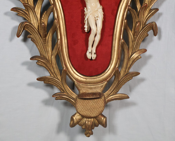 Cristo provenzale in avorio epoca Luigi XV
