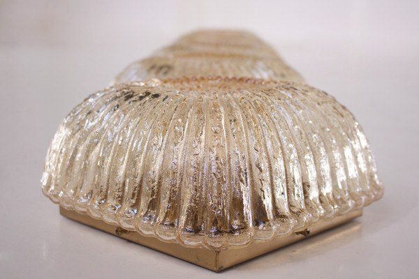 „Bonbonnière“-Wandleuchten im Barovier & Toso-Stil
