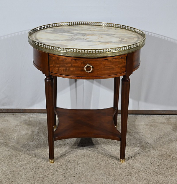 Table Bouillotte en Acajou, style Louis XVI – Fin XIXe
