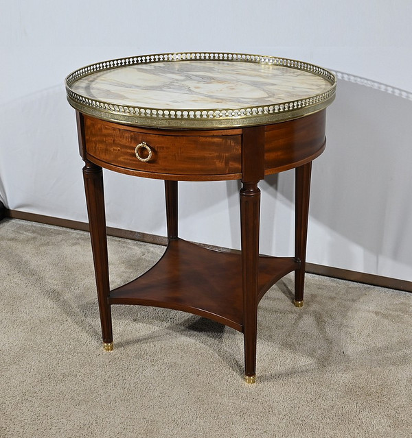 Table Bouillotte en Acajou, style Louis XVI – Fin XIXe
