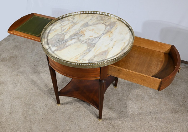 Table Bouillotte en Acajou, style Louis XVI – Fin XIXe