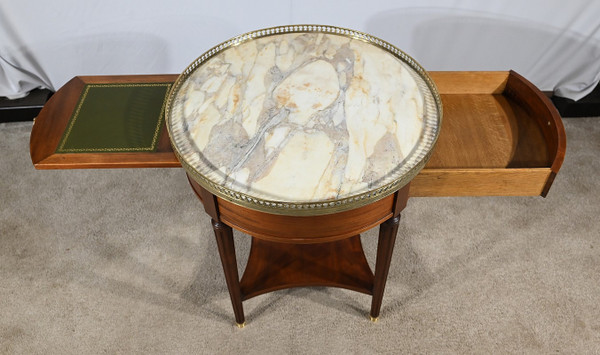 Table Bouillotte en Acajou, style Louis XVI – Fin XIXe