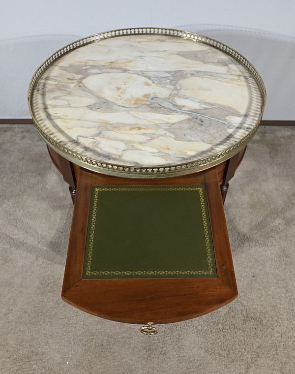 Table Bouillotte en Acajou, style Louis XVI – Fin XIXe