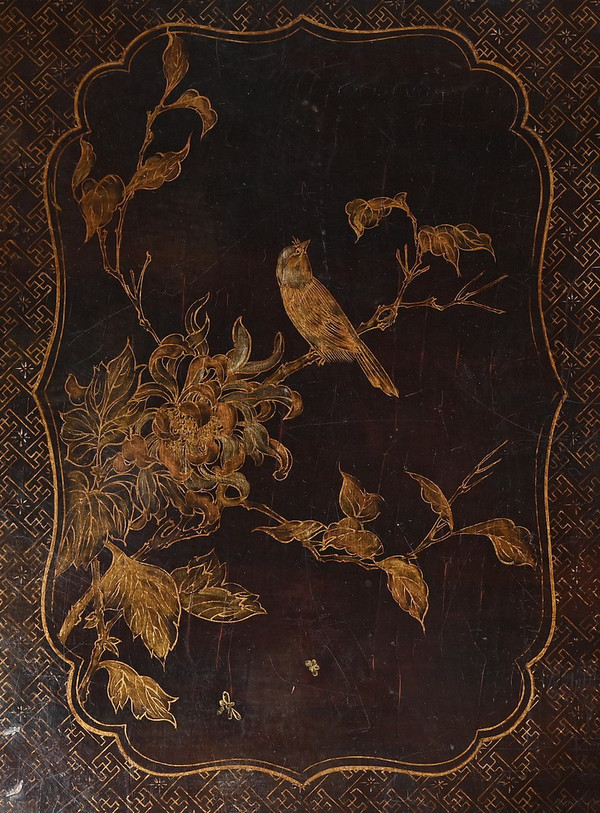 Importante Table Basse Asiatique – Milieu XXe