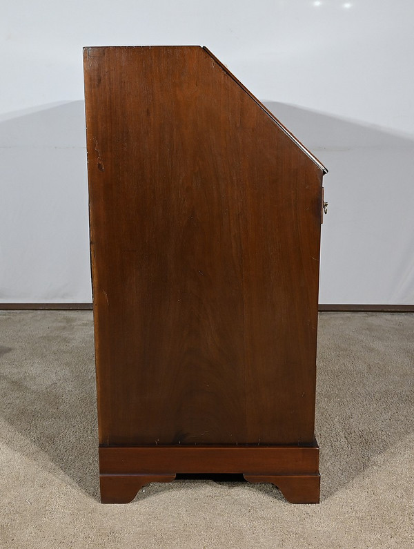 Cassettone Scribanne in mogano massello, periodo Georgiano, Inghilterra – XVIII secolo