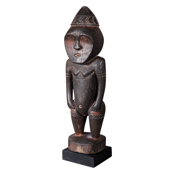 Statua Sepik – figura femminile in piedi – Papua Nuova Guinea