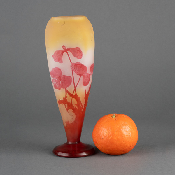 Petit vase signé Émile Gallé (1846 - 1904), début XXe siècle