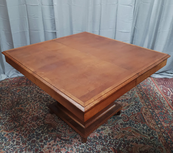 Table en chêne style Art Déco