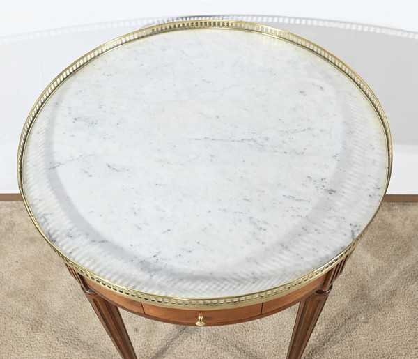Table Bouillotte en Acajou, style Louis XVI – Milieu XXe