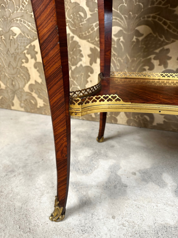 Living room table in the style of LINKE