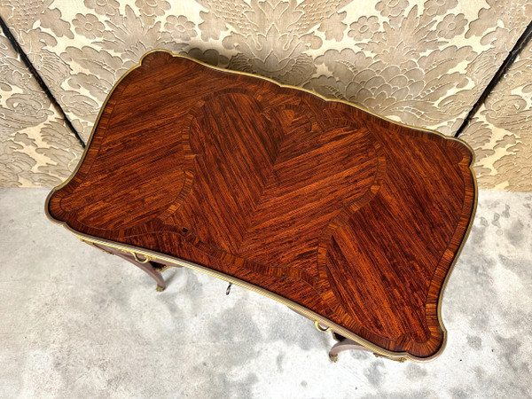 Living room table in the style of LINKE