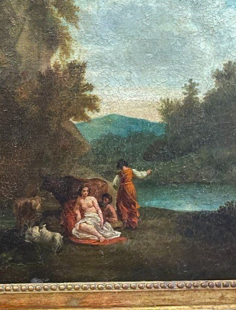 '' The rest of Venus '' HST. French school of the 17th century, follower of Claude Lorrain.