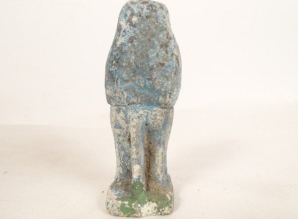 Statuette Funéraire égyptienne Dieu Thot Babouin Egypte Amulette Terre