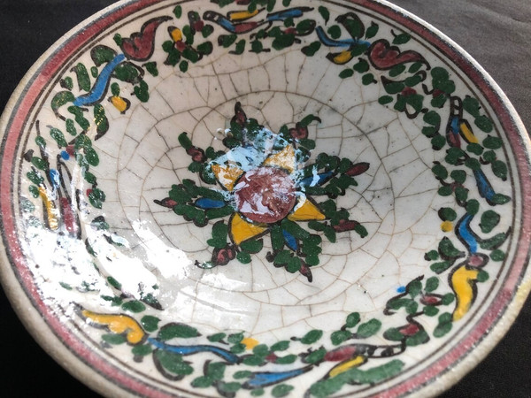 Kadjar Iran ceramic cup from the 19th century