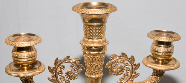 Pair Of Candlesticks 1st Empire Period