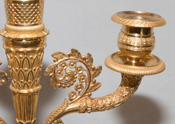 Pair Of Candlesticks 1st Empire Period