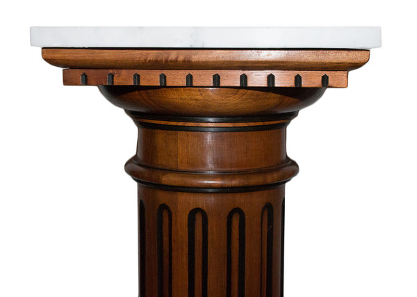 Pair Of Louis XVI Style Columns Late 19th Century