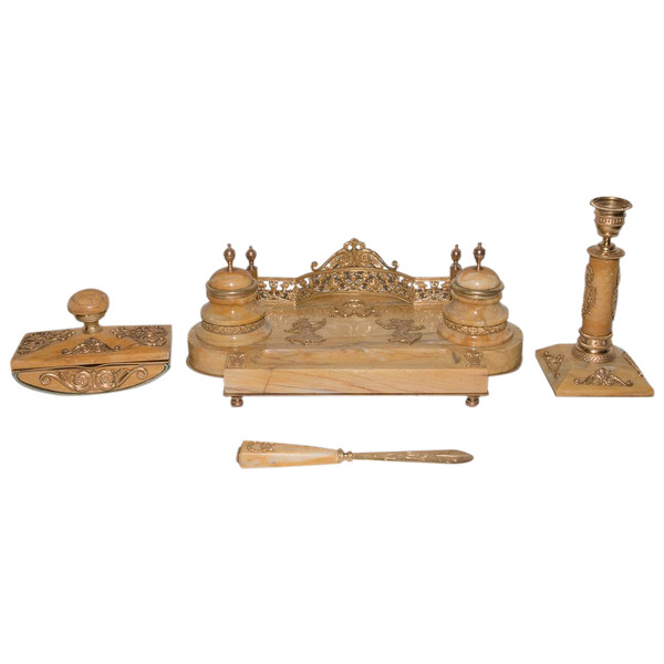 Mid-19th Century Empire Style Office Necessary