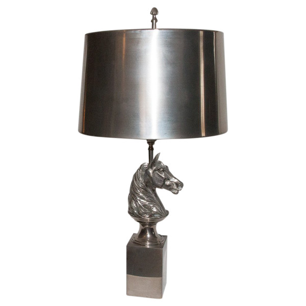 Lampe Tête De Cheval Maison Charles Circa 1970